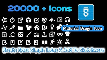 How to Create Material Design Icon  for Application
