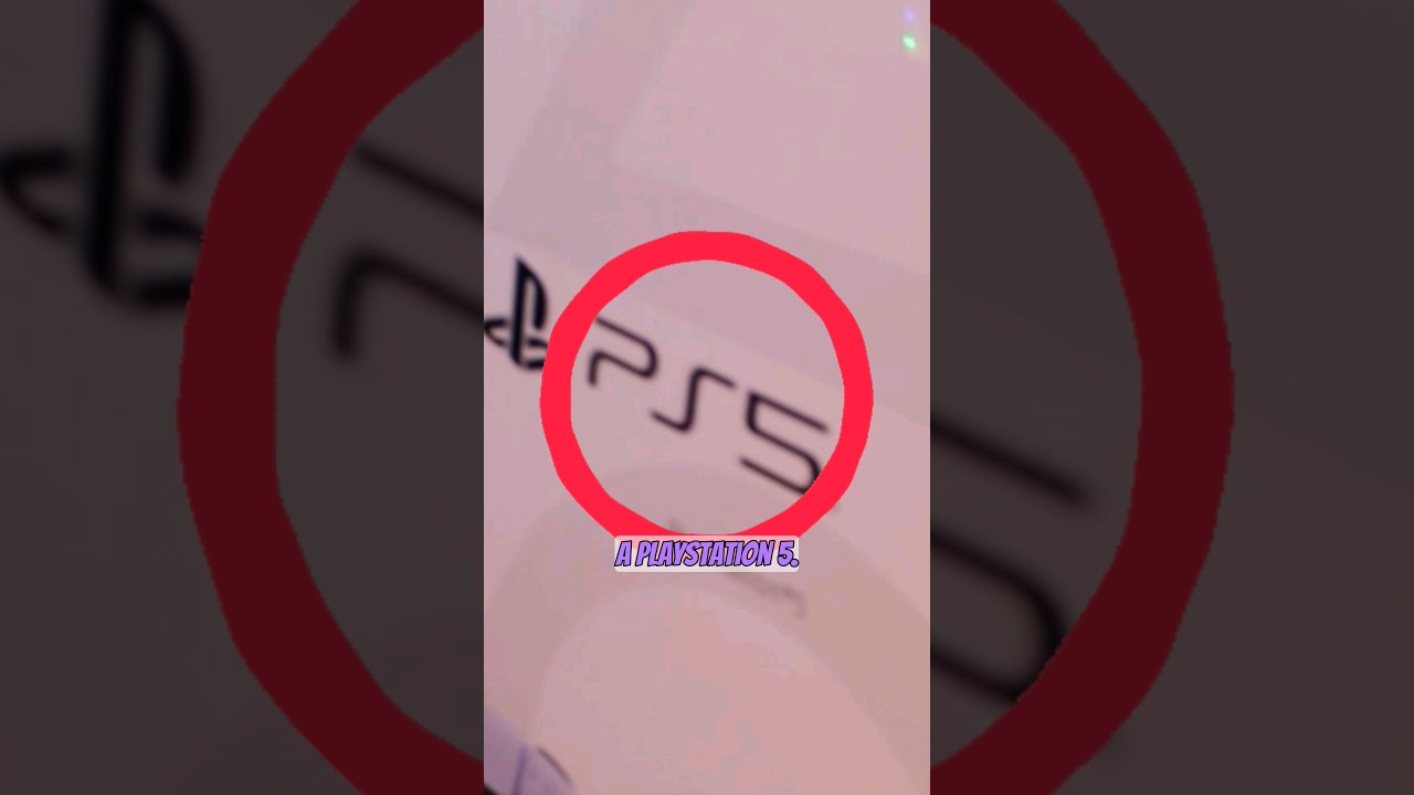 Cut the string to win a PS5!