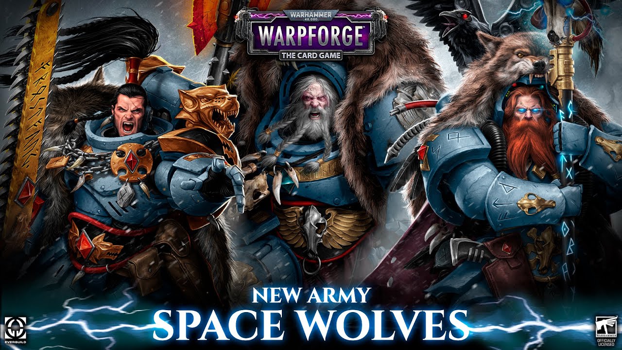 Представлены карты Космических Волков! | Warhammer 40,000: Warpforge