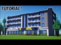 Cara Membuat Hotel Mewah & Modern di Minecraft ! || Minecraft Modern Pt.33