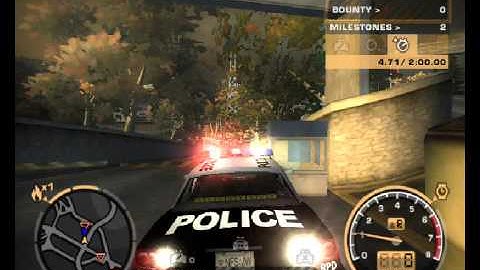 NFS MW Career Mode With AI Working Cop Cars Part 1
