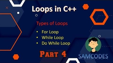 Loops | For loop | While Loop | Do while loop | Part 4🔥