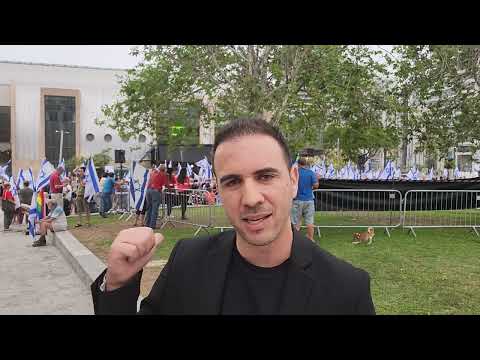 חבר הכנסת רון כץ-המחאה בחולון השבוע ה21