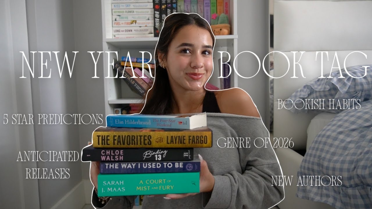 КНИЖНЫЙ ТЕГ НА НОВЫЙ ГОД 🪩 | ожидаемые релизы, новые для меня авторы и многое другое!