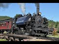 Black hills central railroad steam train