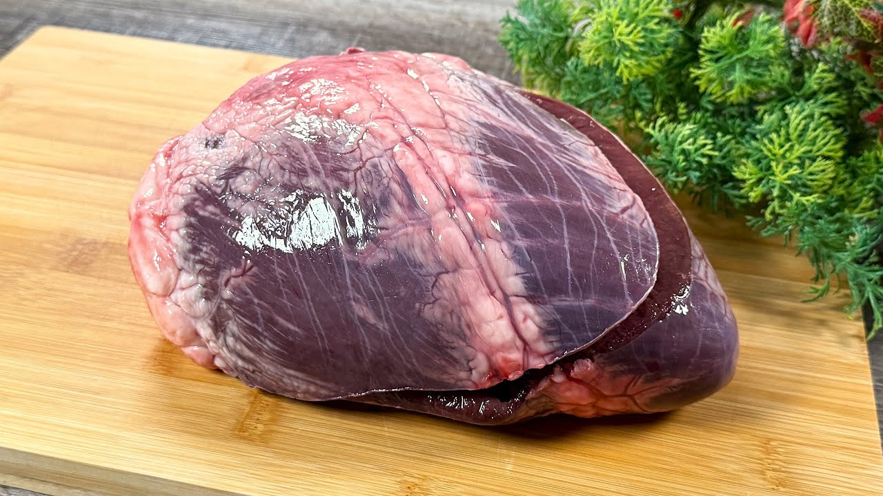 Это блюдо как лекарство! Новый способ приготовления говяжьего сердца! Никто не знает этого рецепта.