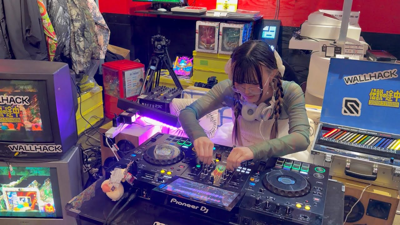 WALLHACK×GLASS SESSION curated by 伝説の途中　DJ多々良ゆら　#マスカーピース #たたゆら部#電音部