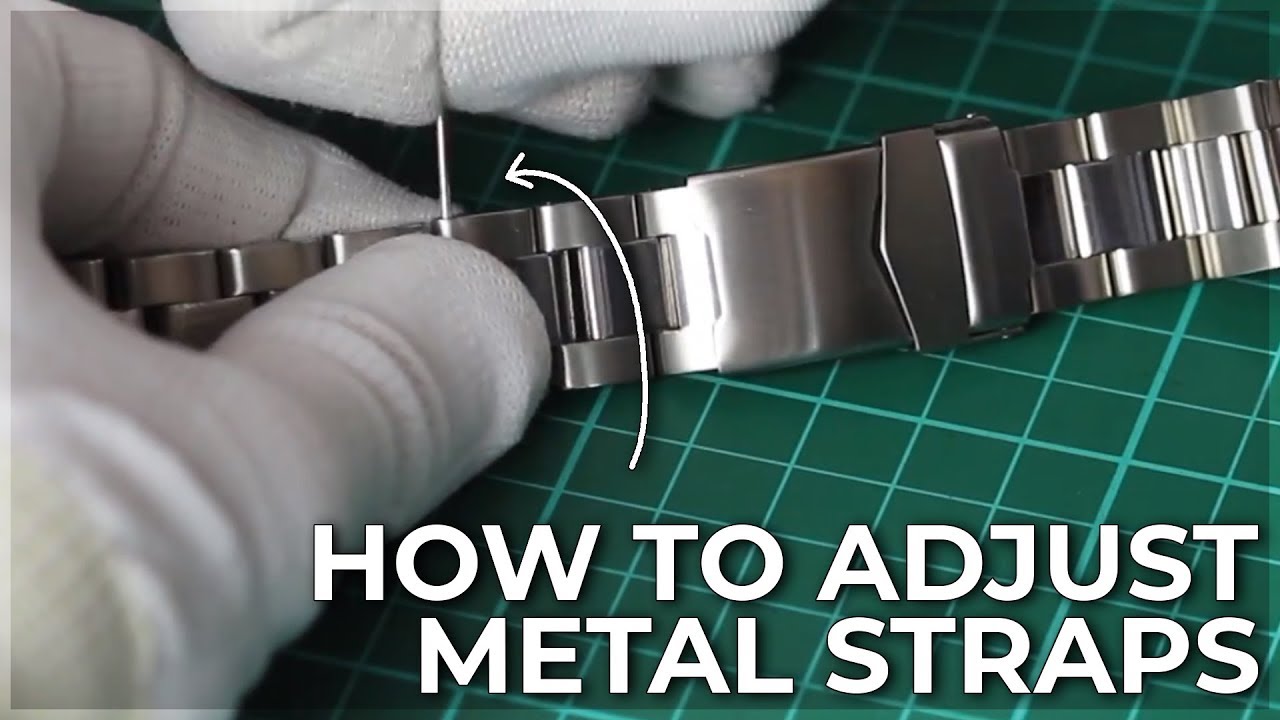 how to adjust hugo boss watch strap