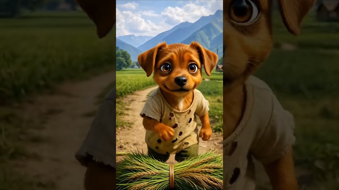 The poor puppy sold samosas to save his sister  😥