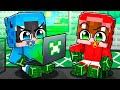 Nos Convertimos en BEBÉS HACKERS en Minecraft!