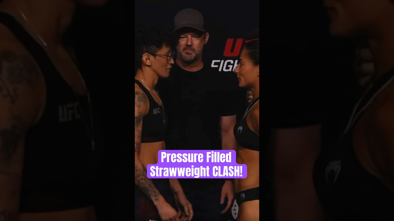 Pressure Filled Strawweight CLASH! #shorts #mma