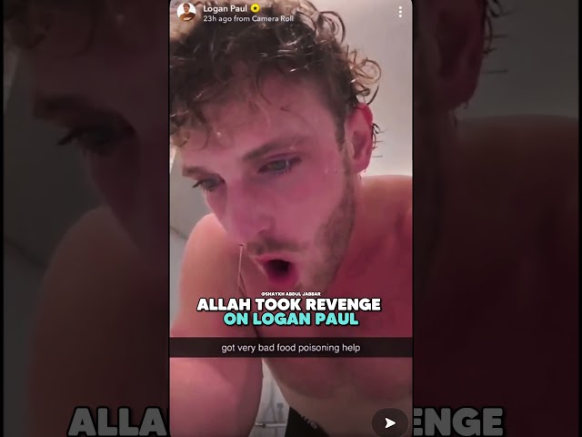 ALLAH took REVENGE on LOGAN PAUL... class=