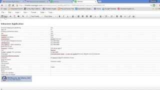 Processing a Volunteer Application screenshot 1