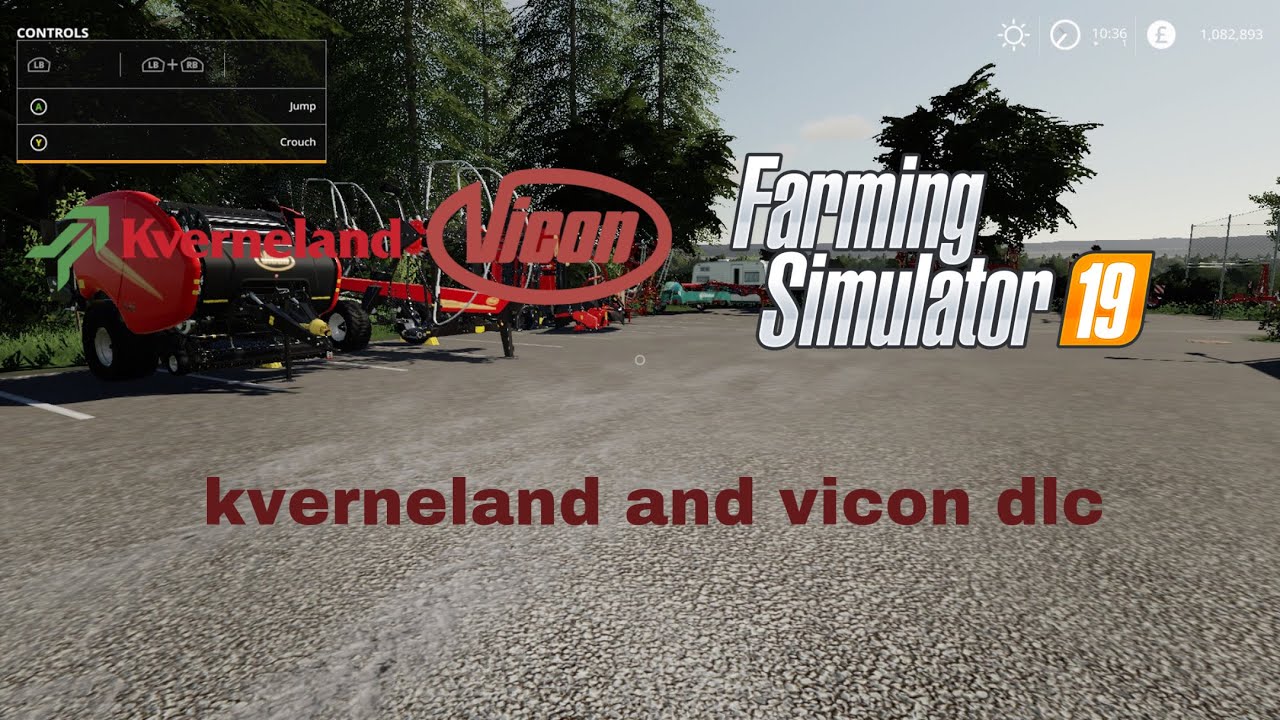 kverneland And vicon dlc (FS19)