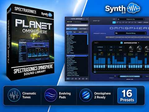 PLANET OMNISPHERE VOL 4 SOUND BANK | SPECTRASONICS OMNISPHERE
