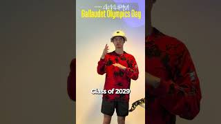 Class of 2029 giving a quick skit about our junk art creation