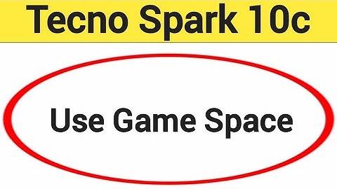 How to use game space, Tecno Spark 10c me game turbo on kaise karen