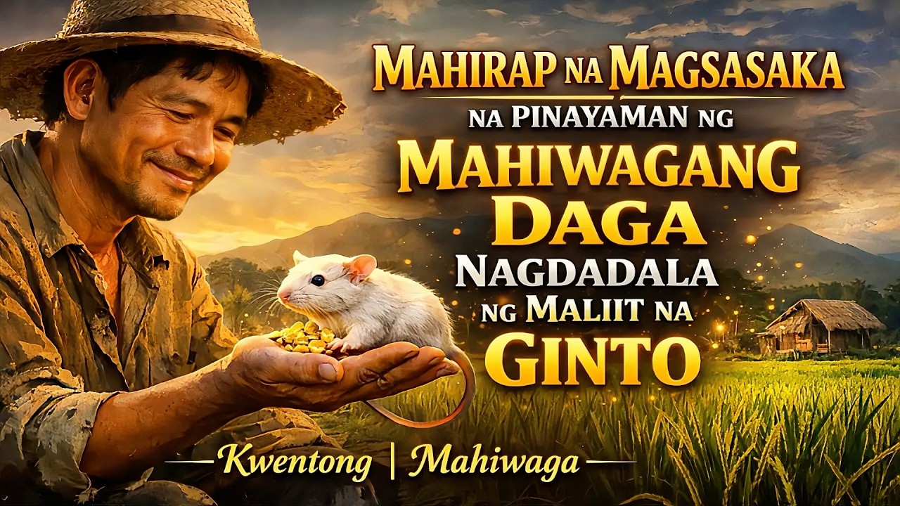 MAHIRAP NA MAGSASAKA NA PINAYAMAN NG MAHIWAGANG DAGA NAGDADALA NG MALIIT NA GINTO | True Story