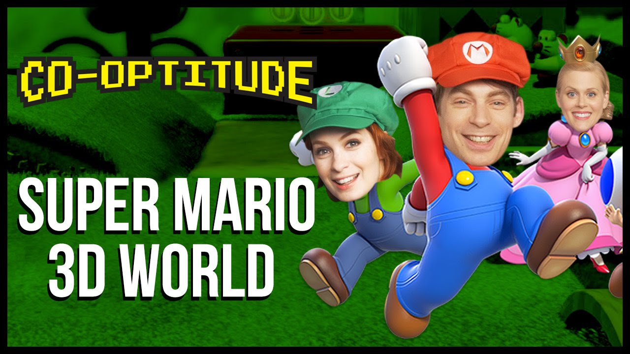 Super Mario 3D World w/ Janet Varney Let's Play: Co-Optitude Ep 77 SPOILER FOR KORRA ENDING INSIDE!
