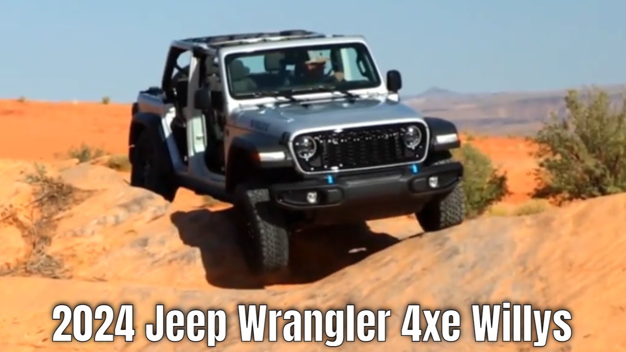 2024 Jeep Wrangler 4xe Willys Off-Roading
