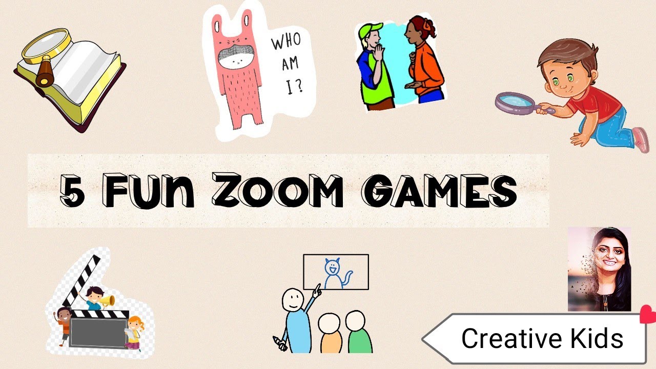 zoom games for kids-Sunday school-5 fun and easy virtual games