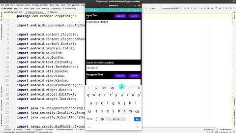 Cryptography Android App Project | Cryptography Project | Source code atulfbc@gmail.com | PART 4 END