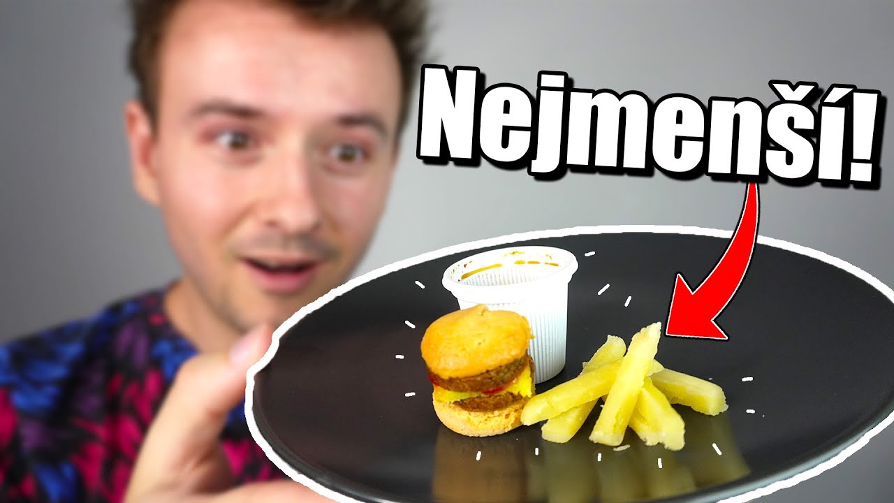 Vařím NEJMENŠÍ JÍDLO na SVĚTĚ!
