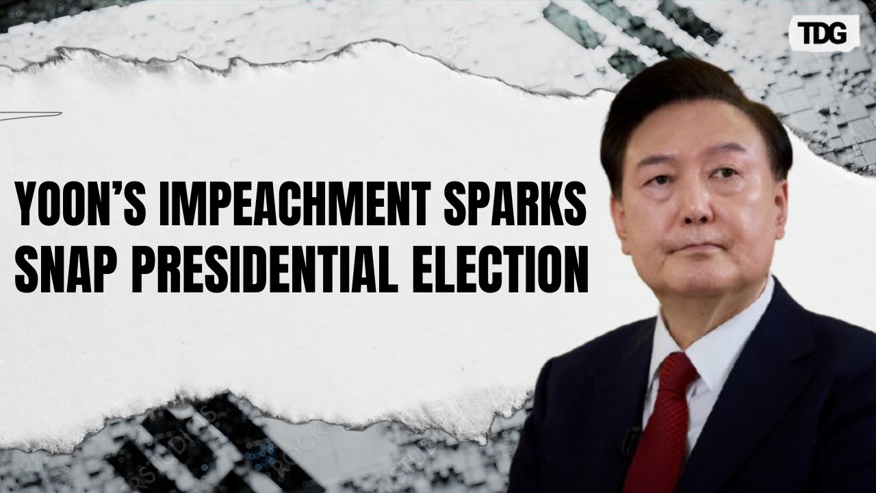 Yoon’s Impeachment Triggers South Korea’s Snap Presidential Election on June 3