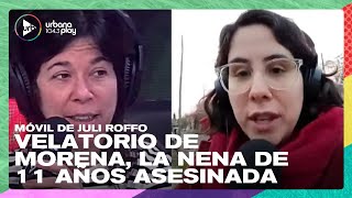 Crimen de Morena, la nena de 11 años asesinada en Lanús: Móvil desde el velatorio en #DeAcáEnMás