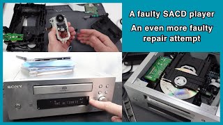 The tale of a faulty SACD player and the equally faulty repair attempt