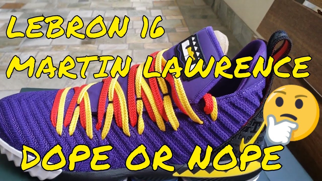 martin lawrence shoes lebron james