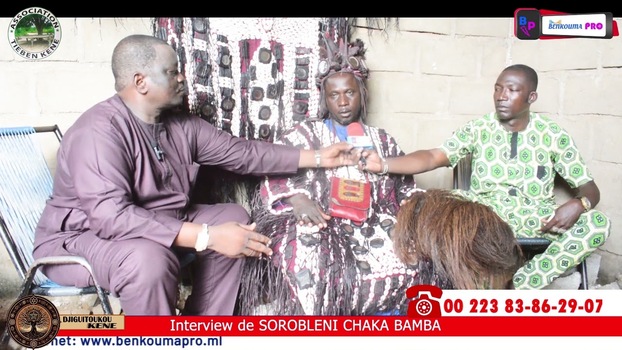 Interview exclusif de Sorobleni chaka Bamba