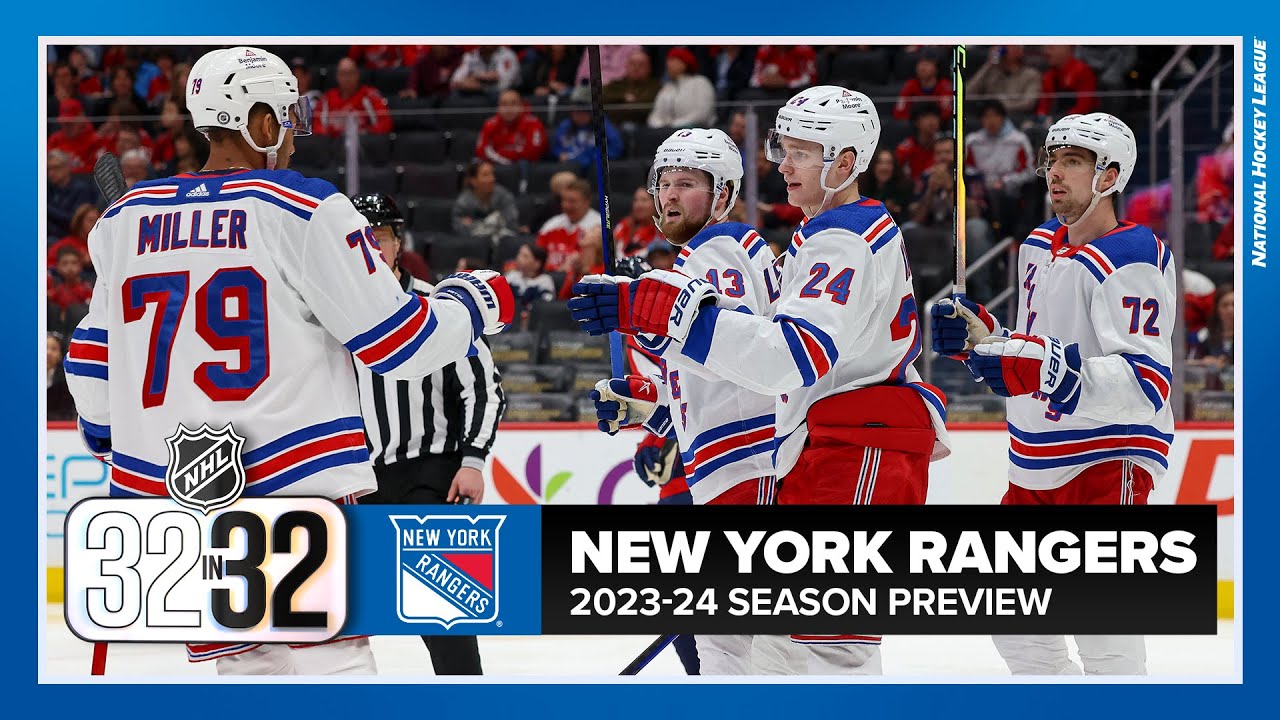 New York Rangers 2023-24 Season Preview Prediction