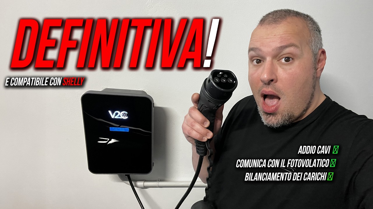 V2C TRYDAN, la WALLBOX più VERSATILE ⚡ anche WIRELESS (e con SHELLY)