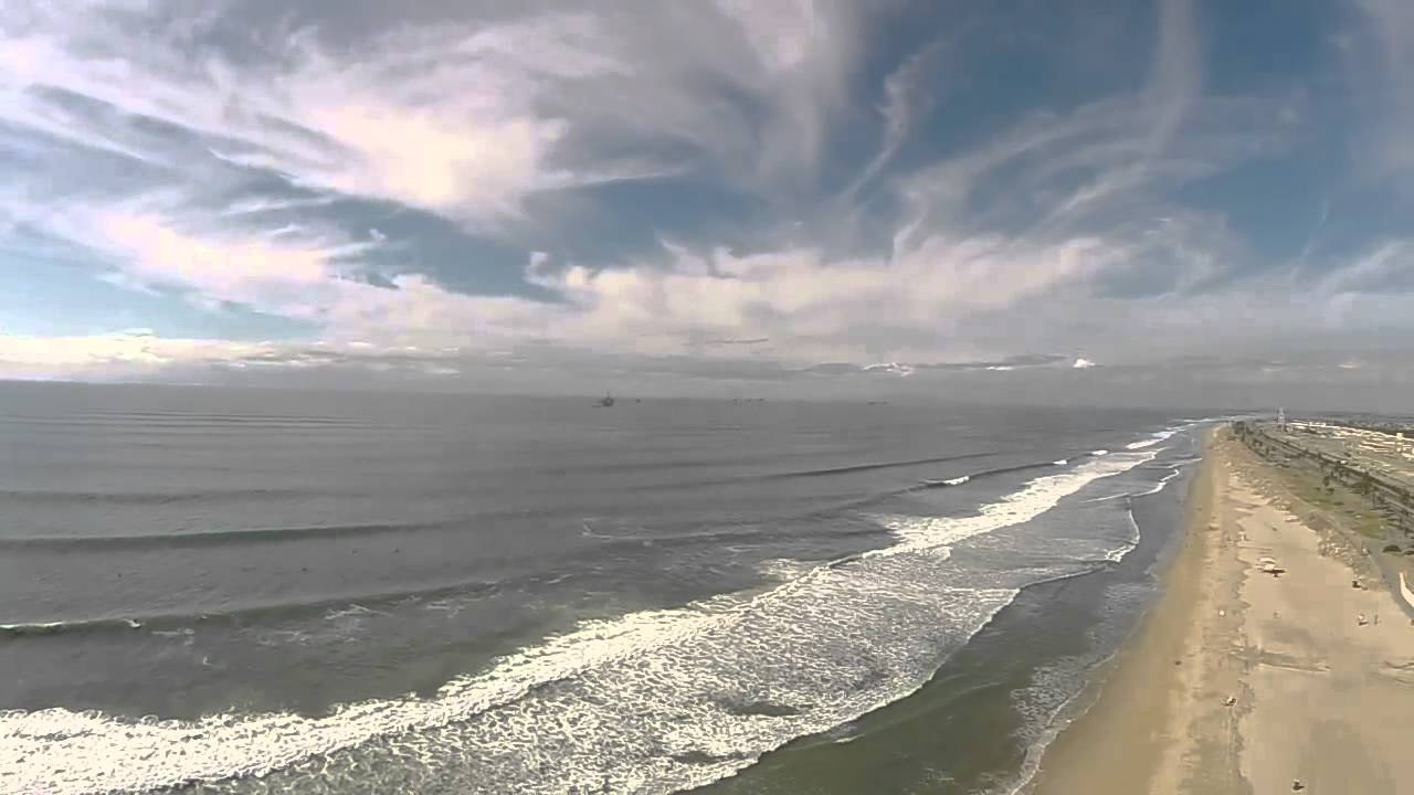 HEXICOPTER beach crash prop fail mid flight