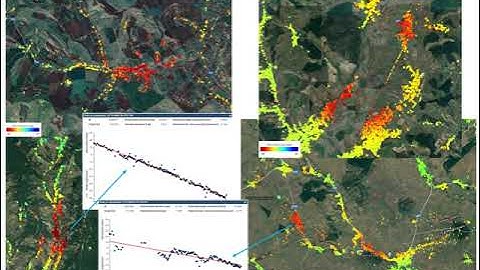 205 Large scale Ground Motion Patterns  Analysis from the Persistent Scatterer Interferometric De