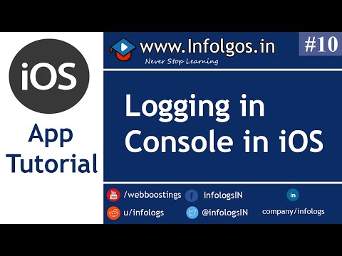 Logging into the Console in iOS