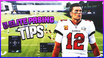 These 5 Tips Will Make You An Elite Passer! 💰 (Madden 21 Tips and Tricks)