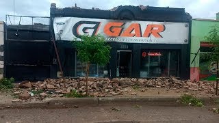 Impresionante temporal con destrozos en San Francisco