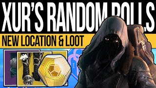 Destiny 2 | XUR'S DLC EXOTICS! NEW Random Rolls, Xur Location & DLC Exotic Loot | 12th June