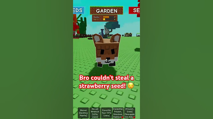Rare RED FOX In Roblox Grow a Garden #shorts #roblox #growagarden