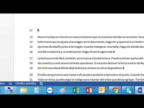 Vídeo: Com Numerar Fulls Al Word