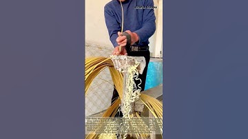 How Fine Bamboo Strips Are Made: Incredible Handmade Traditional Process