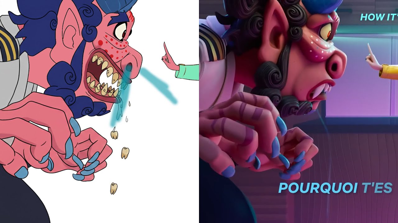 Pop KPop Demon Hunters  Funny Drawing Meme | Funny Video  Sony Animation