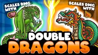 The Perfect Double Dragon Combo: Heat, Luck &amp; Regen Stacking | Backpack Battles