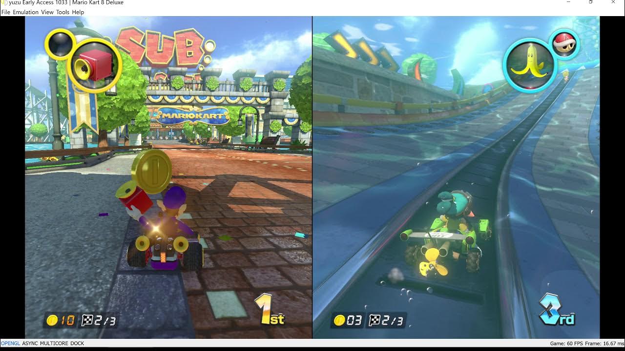 Mario Kart 8 Deluxe 2 Player freezes the screen - Yuzu Support - Citra  Community