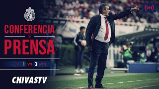 EN VIVO: Conferencia de prensa | Tomás Boy | Postpartido | Chivas 1-3 Puebla