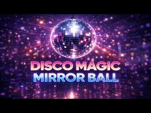 Disco Magic Mirror Ball (디스코 매직 미러볼) ✨ Retro Disco | Animated Music Video
