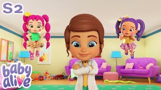 Baby Alive Season 2 | Kissing the Boo Boos | Cartoon for kids