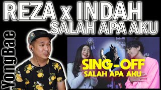 Reza Darmawangsa &amp; Indah Aqila | ILIR 7 - Salah Apa Aku (SING-OFF) | YongBae Reactions